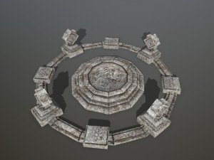 temple 3D Model
