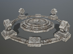 temple 3D Model