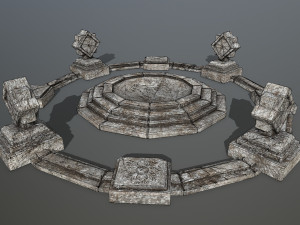 temple 3D Model