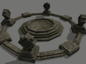 temple 3D Model