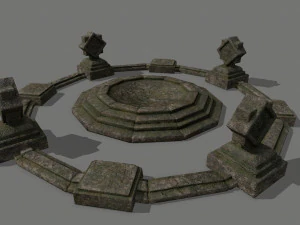 temple 3D Model