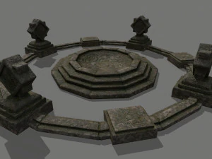temple 3D Model