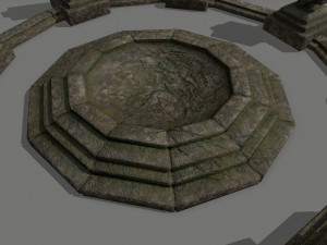 temple Model 3D