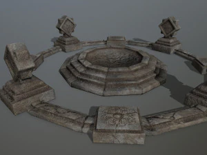 temple 3D Model