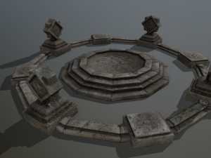 temple 3D Модель