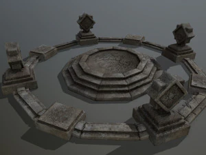 temple 3D Model
