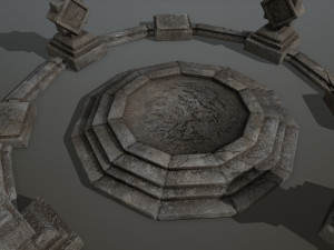 temple 3D Модель
