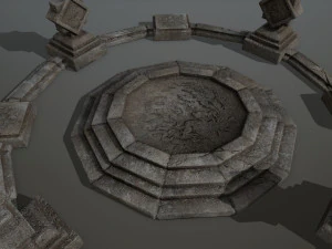 temple 3D Model