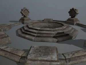 temple 3D Model