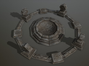 temple 3D Модель