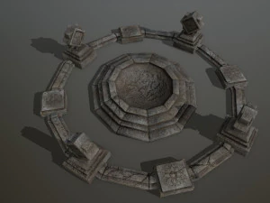 temple 3D Model