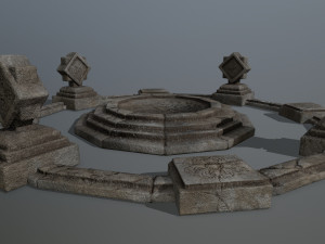 temple 3D Модель