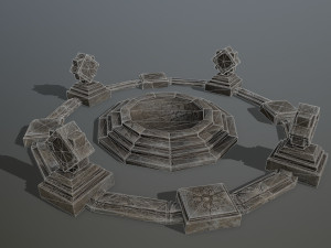 temple 3D Модель