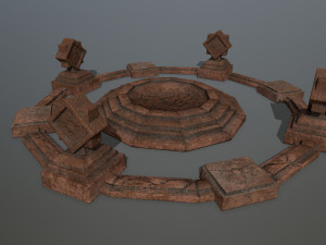 temple 3D Модель