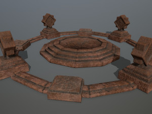 temple 3D Модель