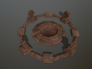 temple 3D Модель