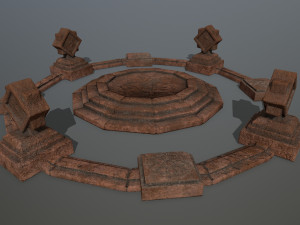 temple 3D Модель