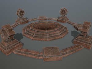 temple 3D Модель