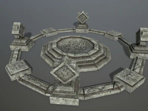 temple 3D Model