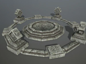 temple 3D Model