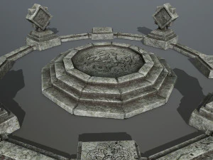temple 3D Model