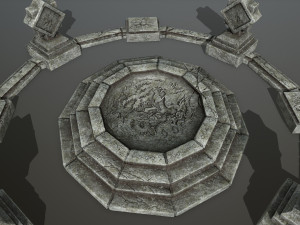 temple 3D Model