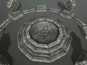 temple 3D Model