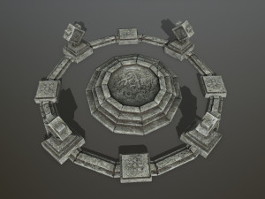 temple 3D Model