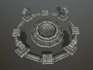 temple 3D Model