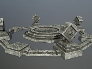 temple 3D Model