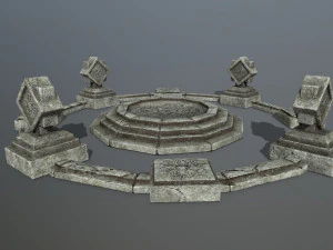 temple 3D Model