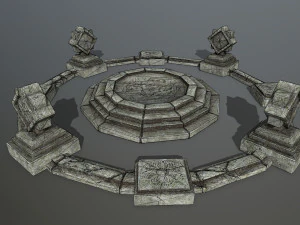 temple 3D Model