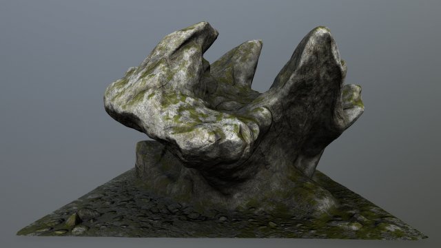 rocks 3D Model .c4d .max .obj .3ds .fbx .stl .blend 