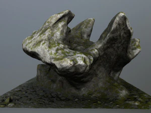 rocce Modello 3D