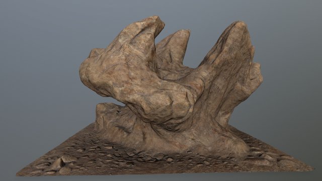rocks Model 3D .c4d .max .obj .3ds .fbx .stl .blend 
