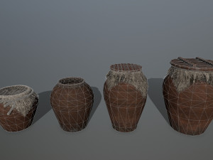 vase set 3D Model