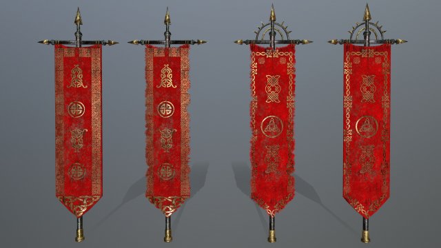 flag 3D Model .c4d .max .obj .3ds .fbx .stl .blend 