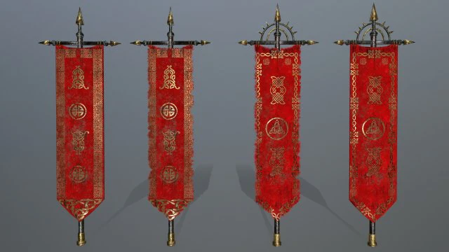 flag 3D Model .c4d .max .obj .3ds .fbx .stl .blend 