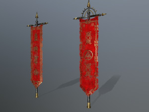 flag 3D Model