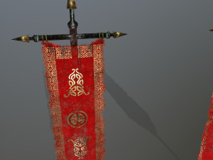 flag 3D Model
