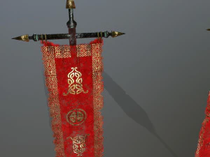 flag 3D Model