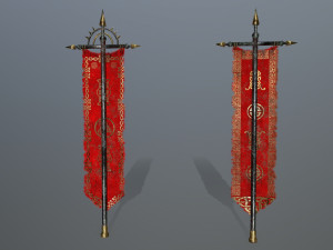flag 3D Model
