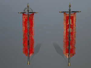 flag 3D Model