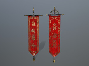flag 3D Model