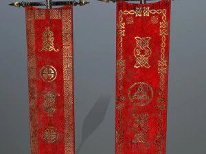 flag 3D Model