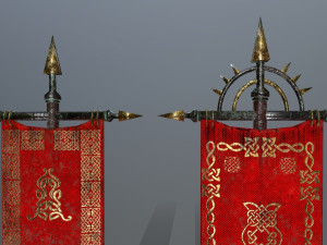 flag 3D Model