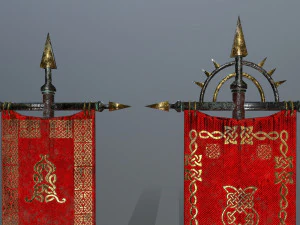 flag 3D Model