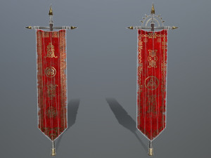 flag 3D Model