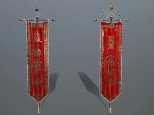 flag 3D Model