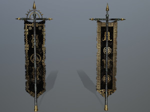 flag 3D Model